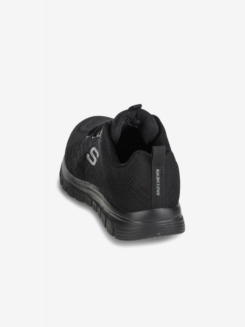 Sapatilhas Skechers Graceful - Get Connected Pretas
