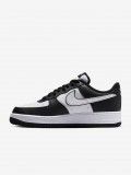 Sapatilhas Nike Air Force 1 07 Pretas e Brancas Para Homem
