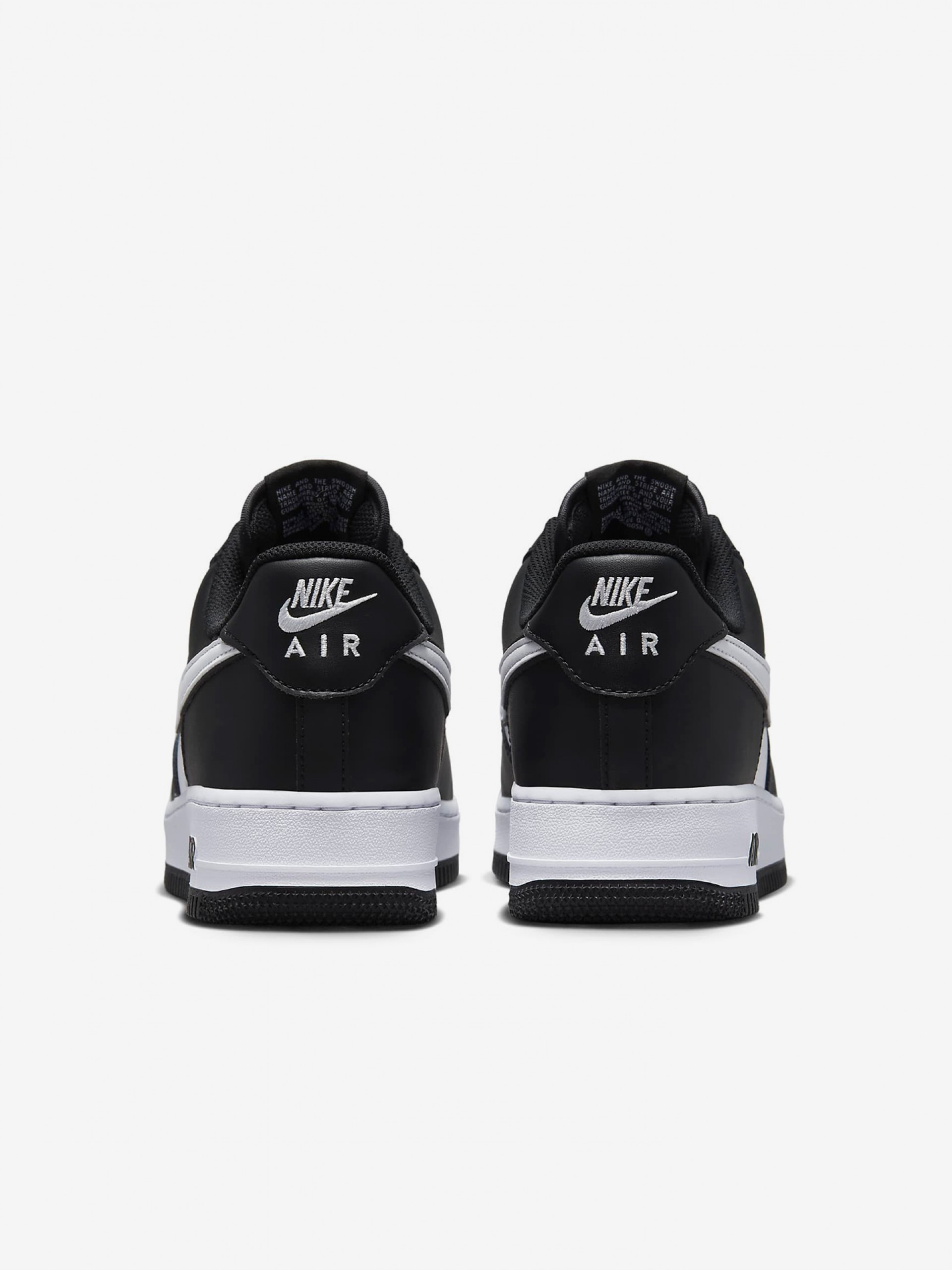 Nike Air Force 1 07 Black and White Sneakers For Men