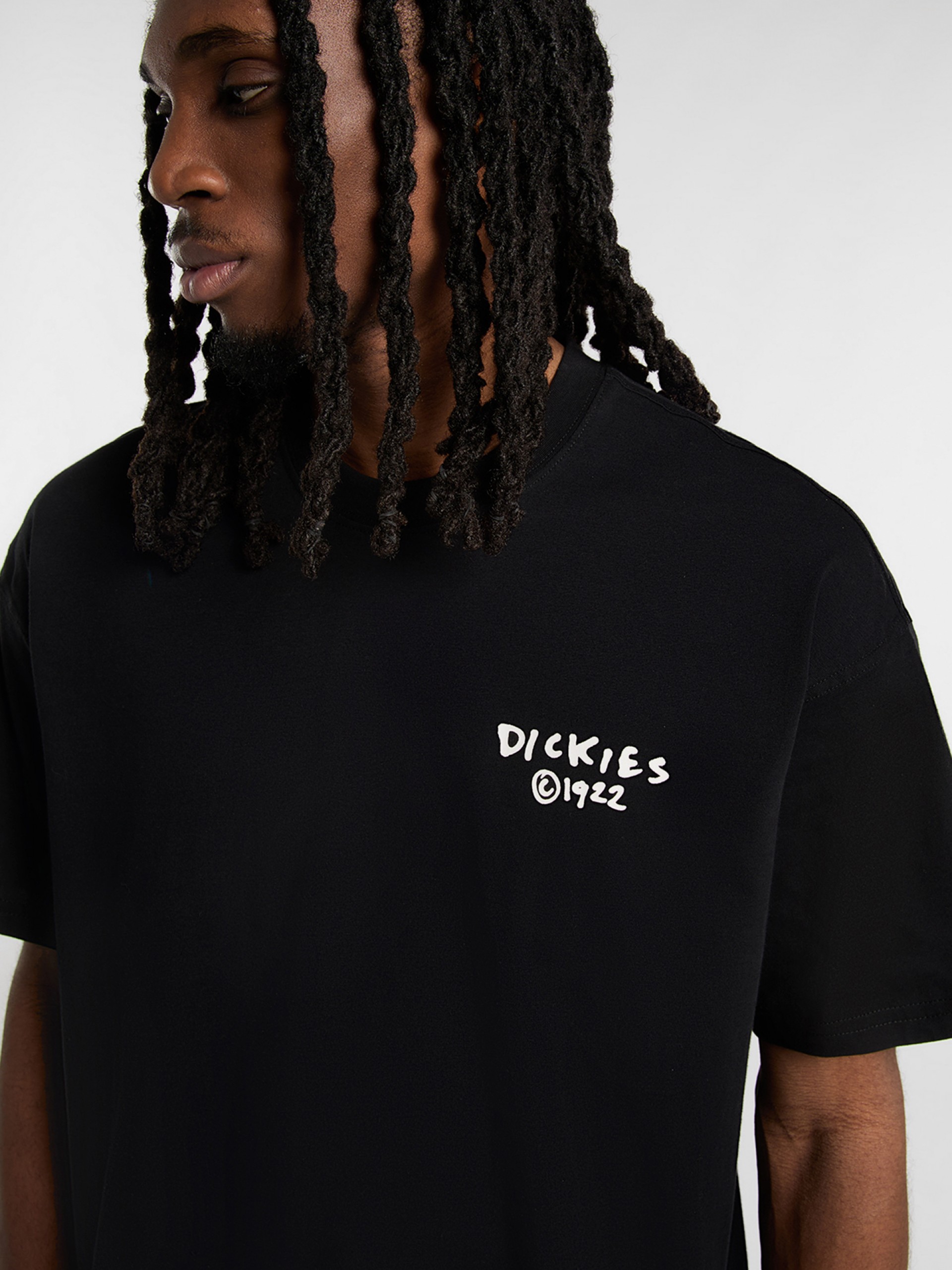T-shirt Dickies Sneedville Preta