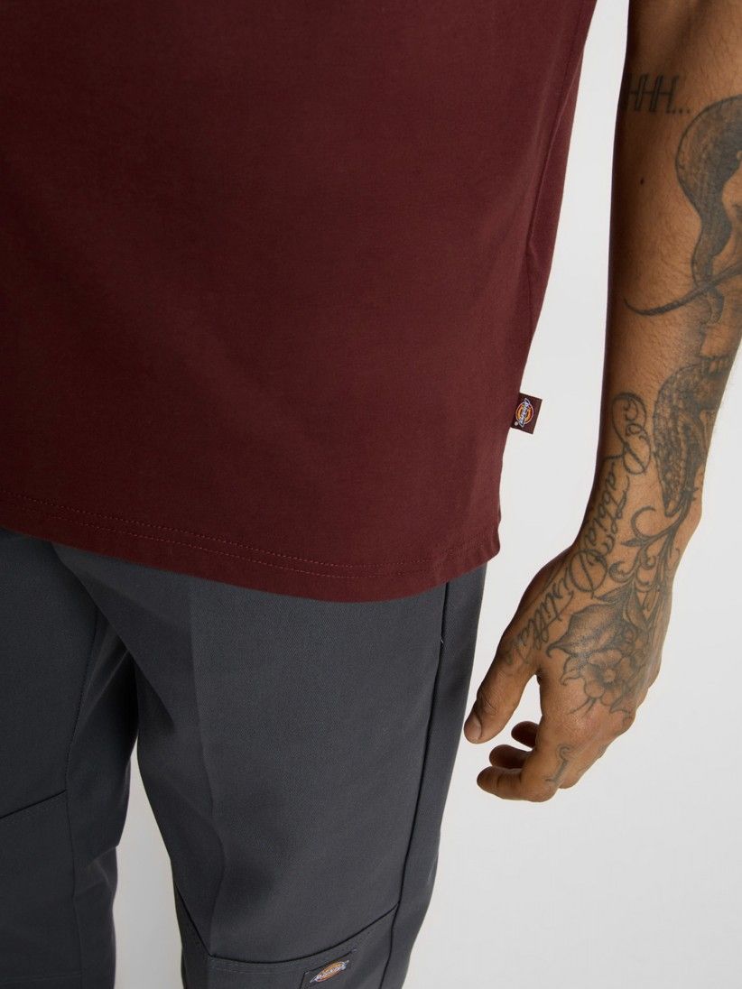 T-shirt Dickies Mapleton Bordeaux