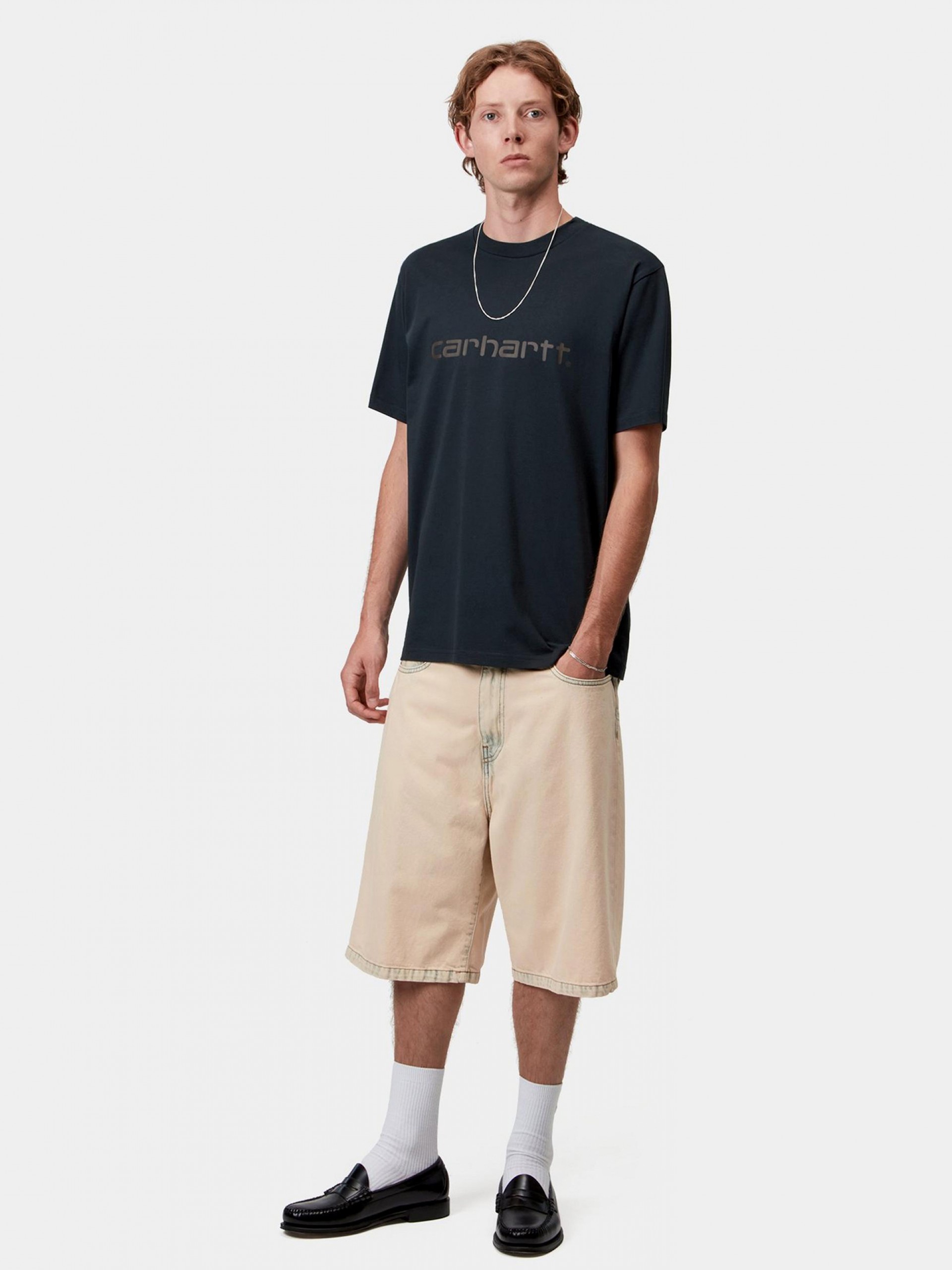 T-shirt Carhartt WIP Script Azul