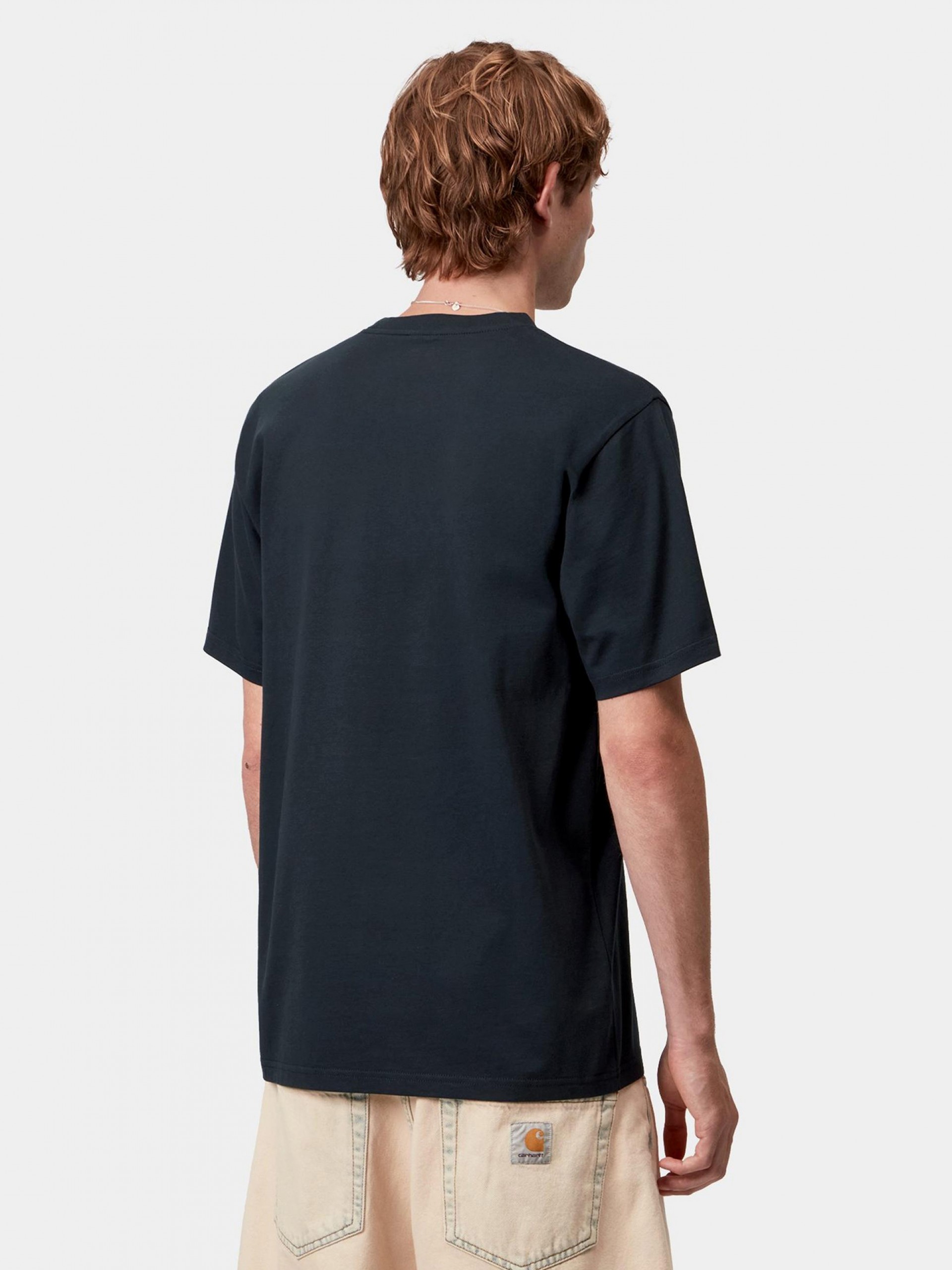 T-shirt Carhartt WIP Script Azul