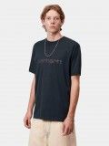 Carhartt WIP Script Blue T-shirt