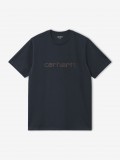 Carhartt WIP Script Blue T-shirt