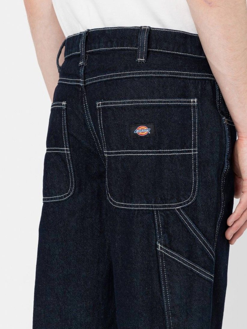 Calas de Ganga Dickies Garyville Denim Azuis