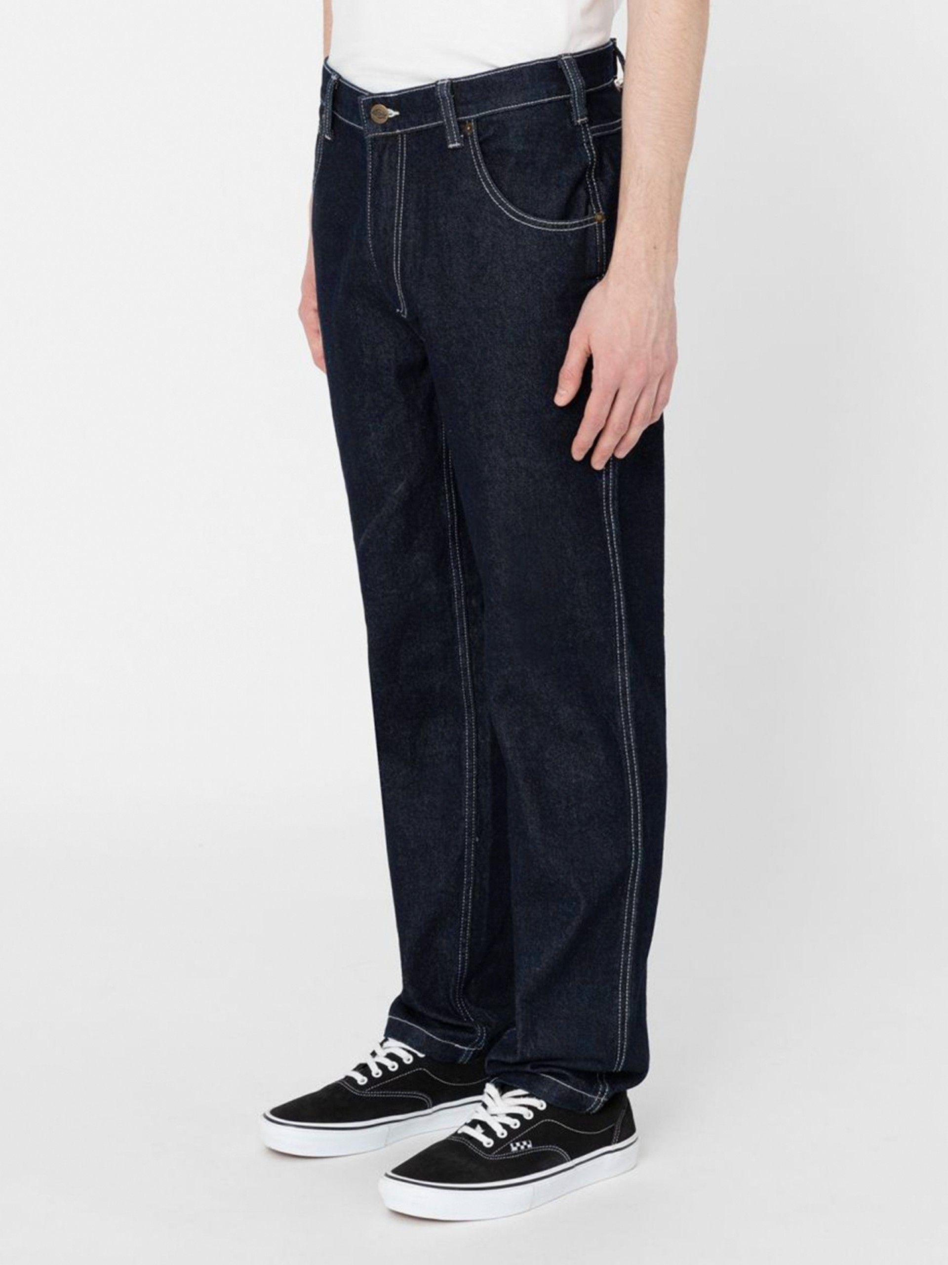 Calças de Ganga Dickies Garyville Denim Azuis