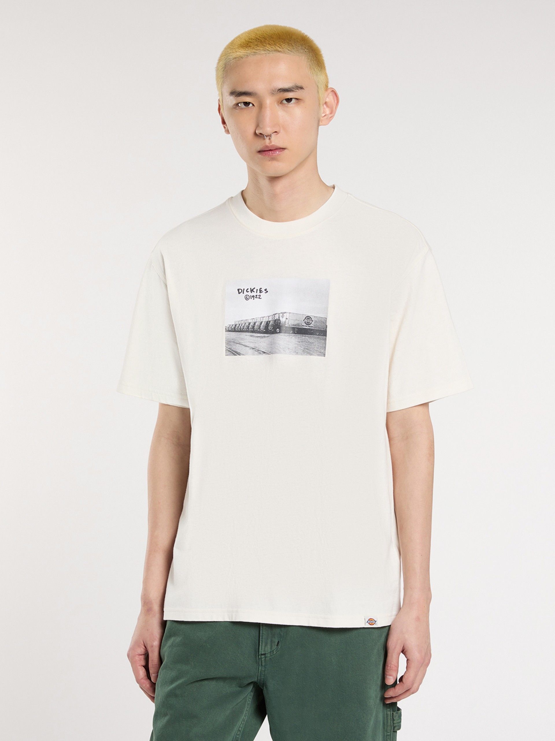 T-shirt Dickies Sevier Bege