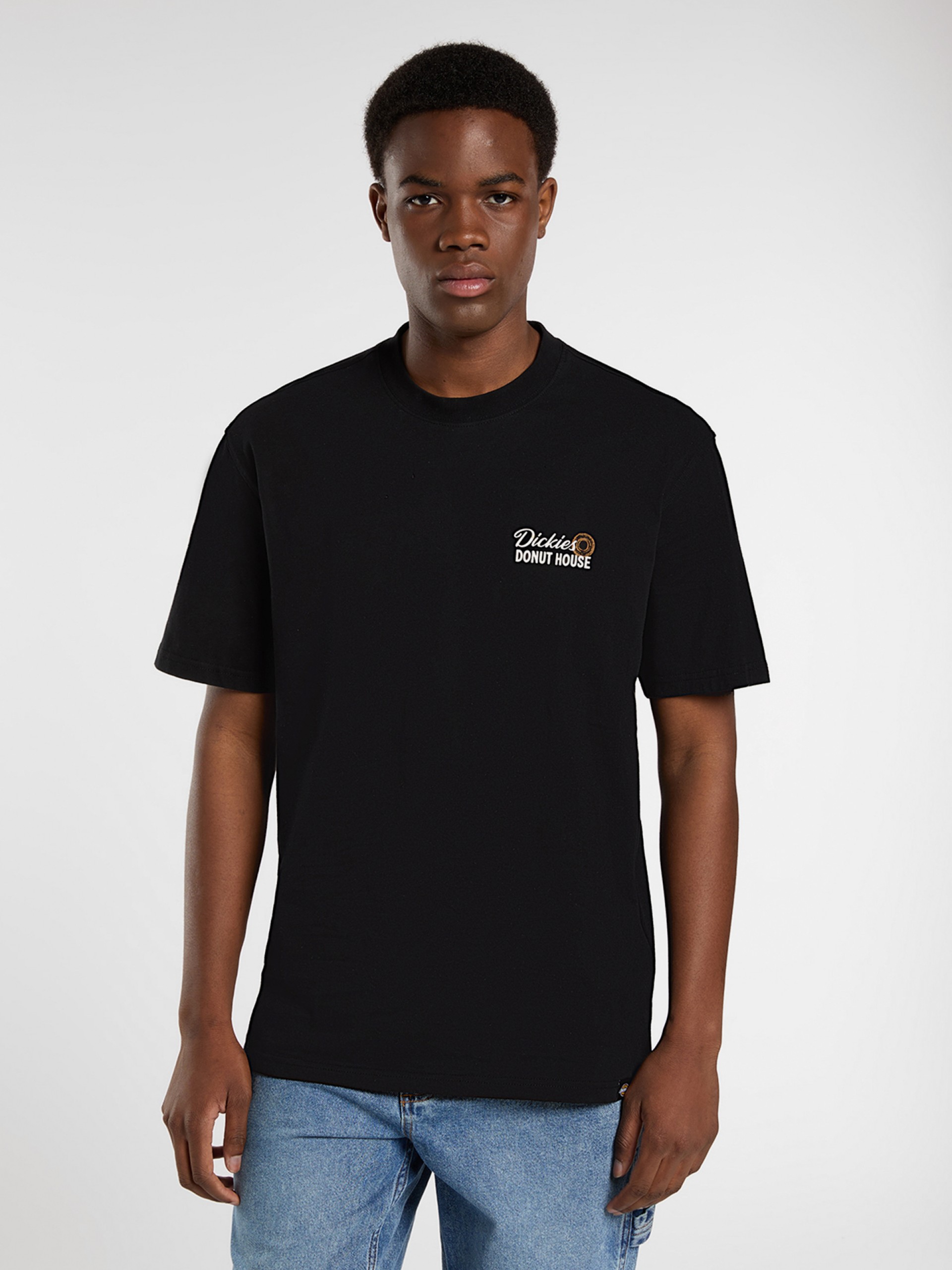 T-shirt Dickies Donut House Preta