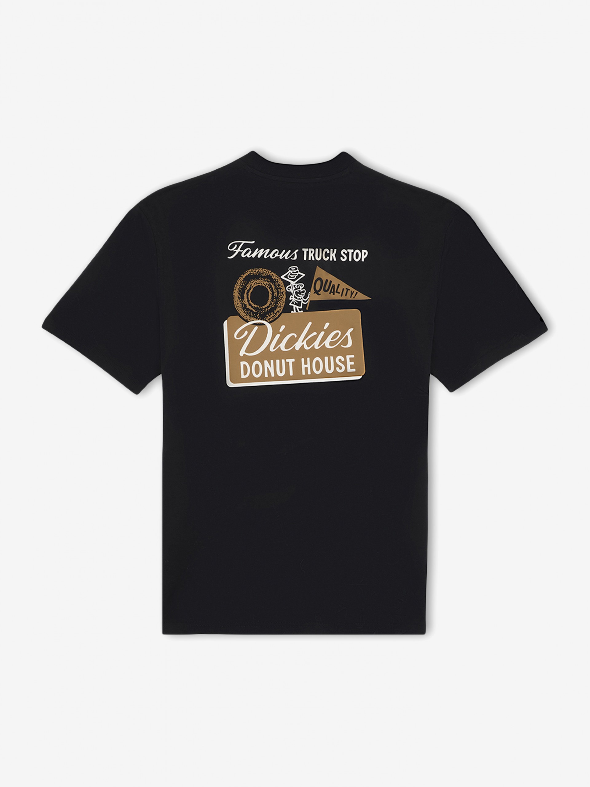 T-shirt Dickies Donut House Preta