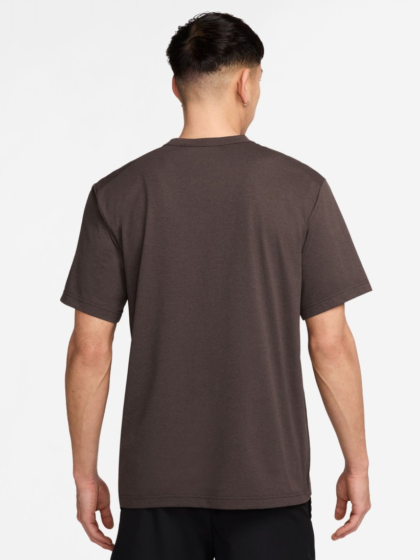 Nike Hyverse Dri-FIT UV Brown Training T-shirt For Men