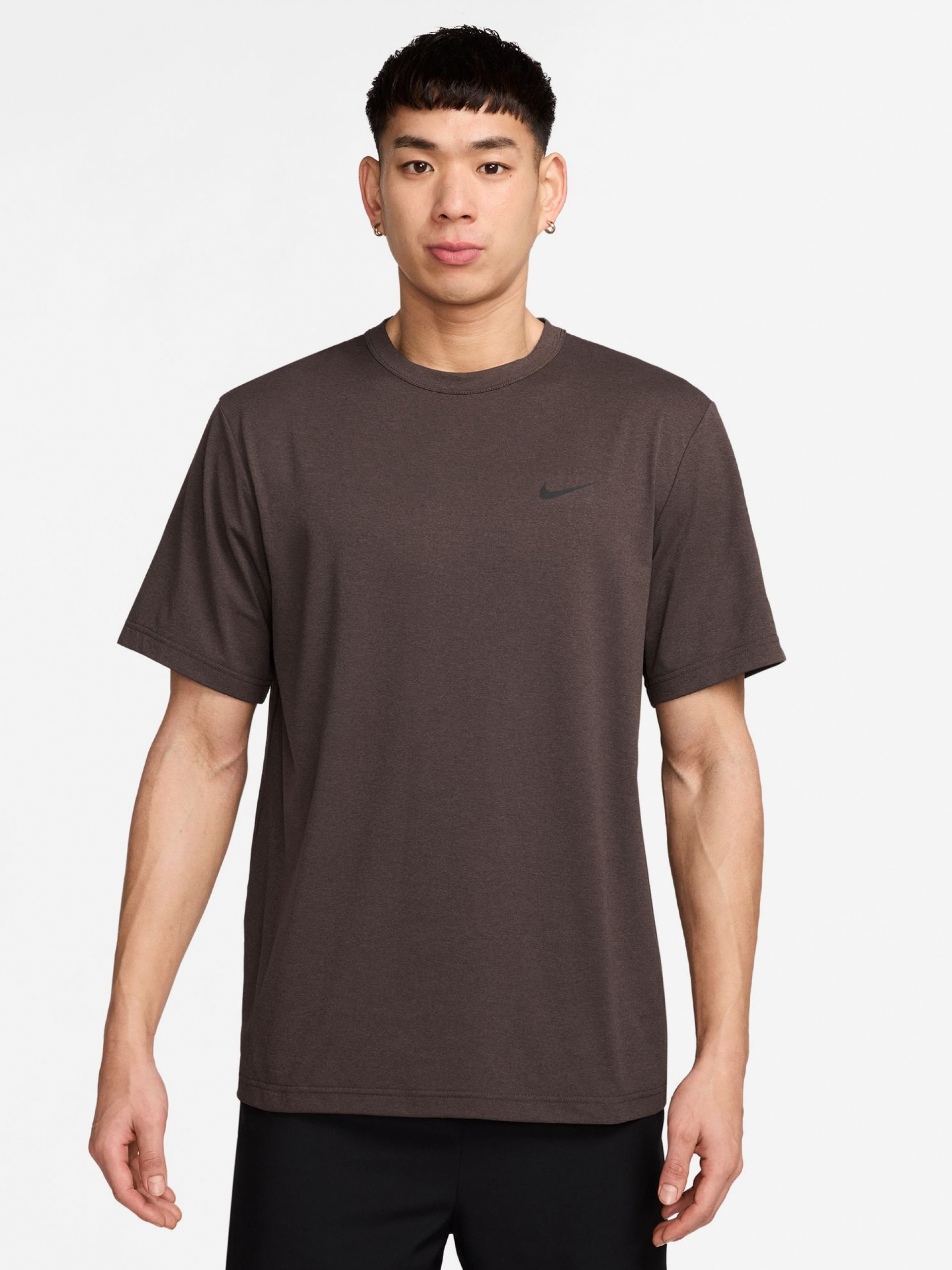 T-shirt de Treino Nike Hyverse Dri-FIT UV Castanha Para Homem