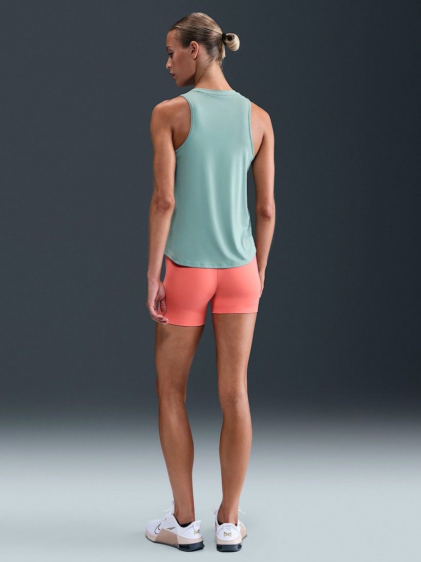 Camisola de Alas de Treino Nike One Classic Dri-FIT Azul Para Mulher