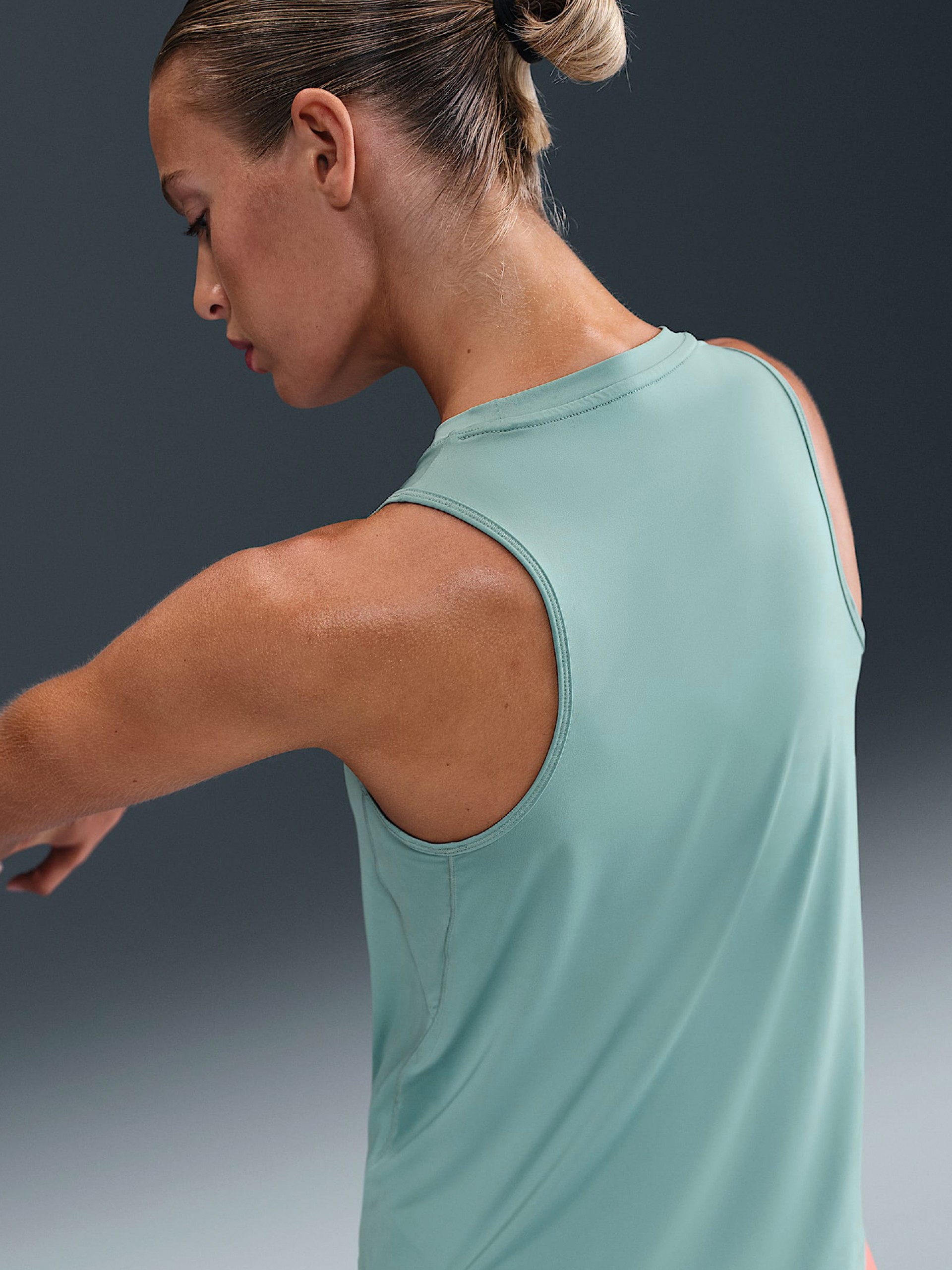 Camisola de Alças de Treino Nike One Classic Dri-FIT Azul Para Mulher