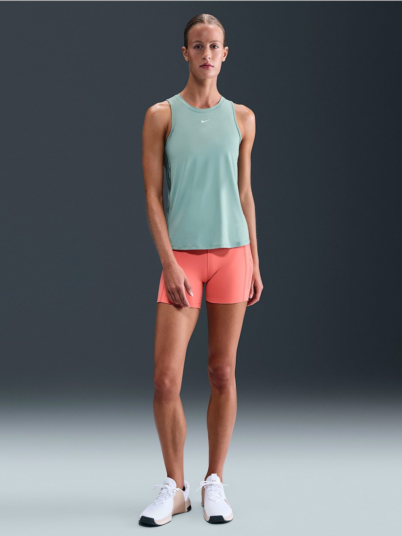 Camisola de Alas de Treino Nike One Classic Dri-FIT Azul Para Mulher