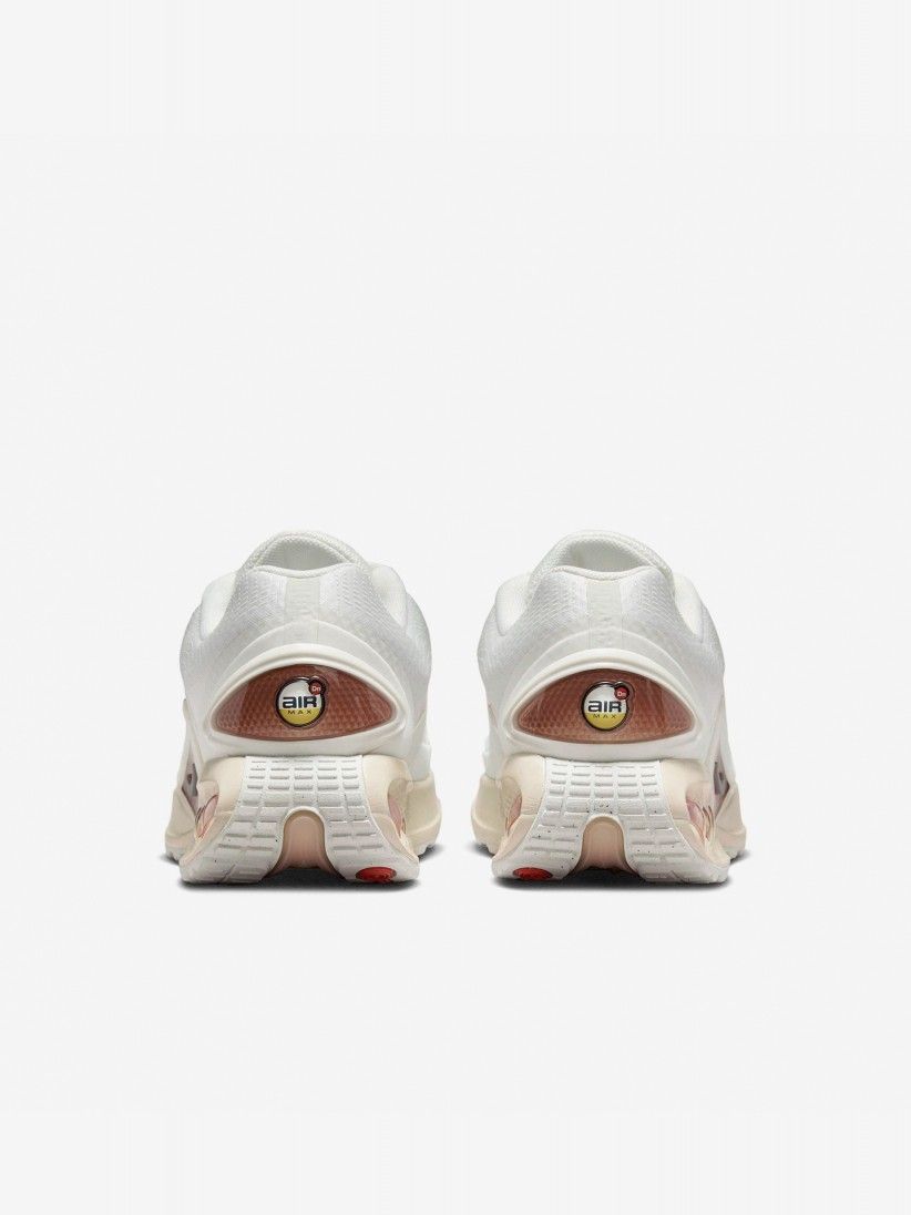 Sapatilhas Nike Air Max DN Tech Brancas e Rosa Para Mulher