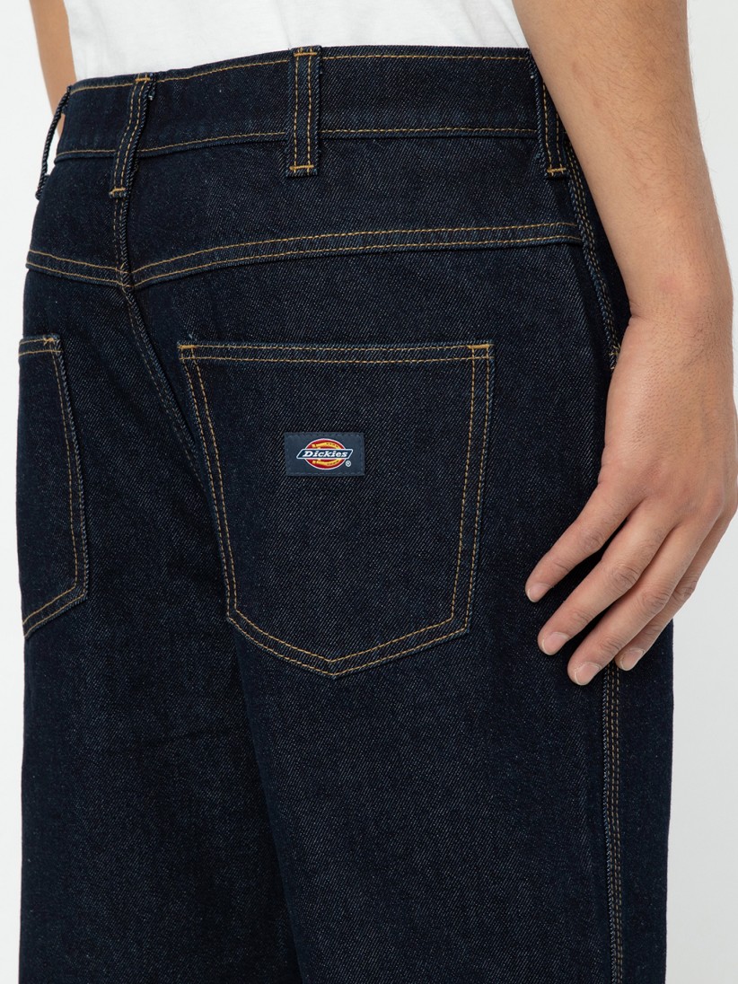 Calas de Ganga Dickies Houston Denim Azuis