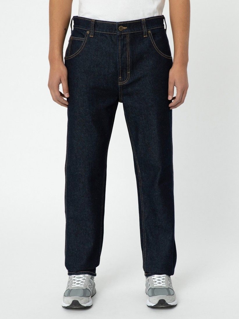 Calas de Ganga Dickies Houston Denim Azuis