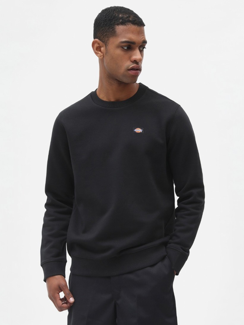 Dickies Oakport Crew Neck Black Sweater