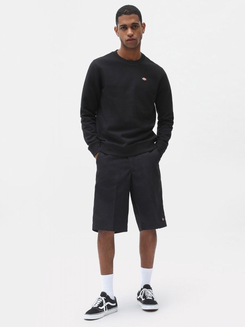 Dickies Oakport Crew Neck Black Sweater