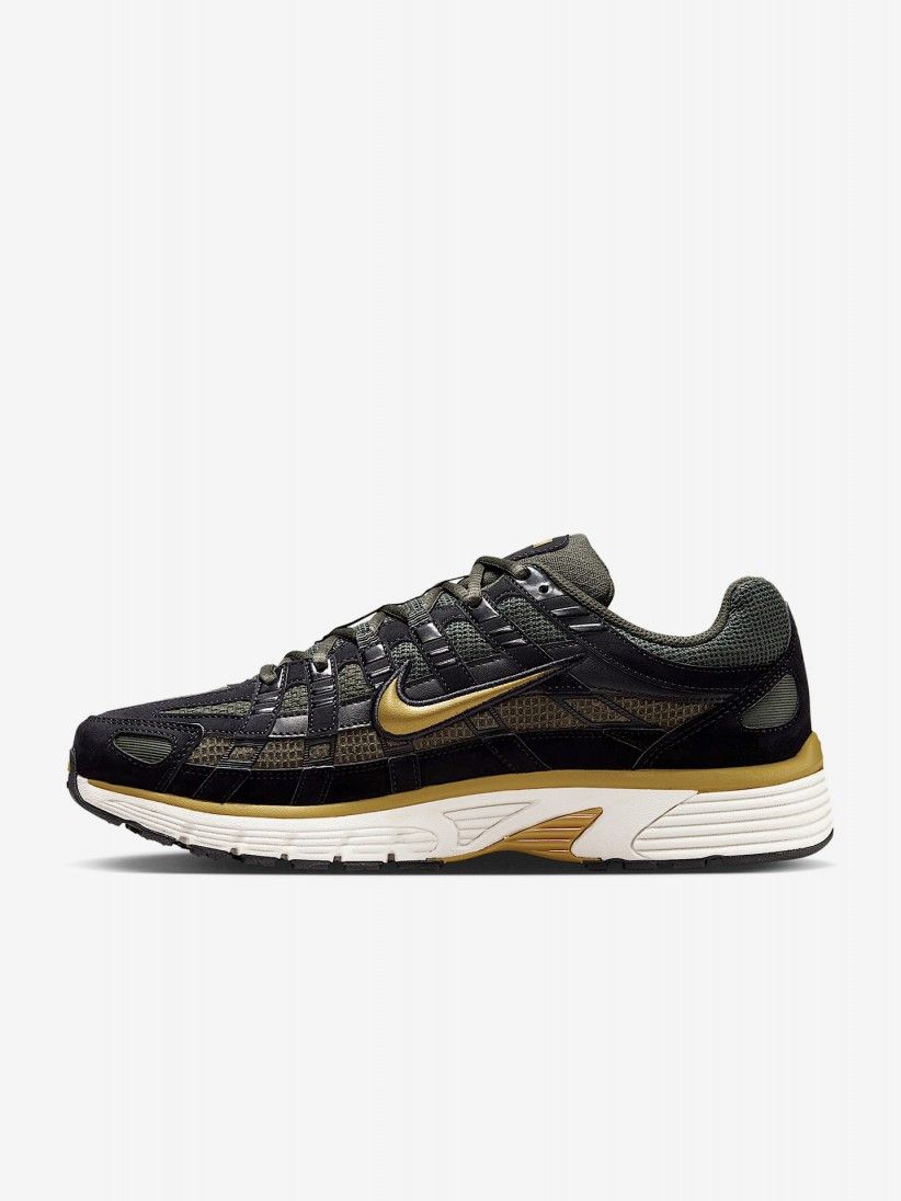 Nike P-6000 SE Green and Black Sneakers For Men