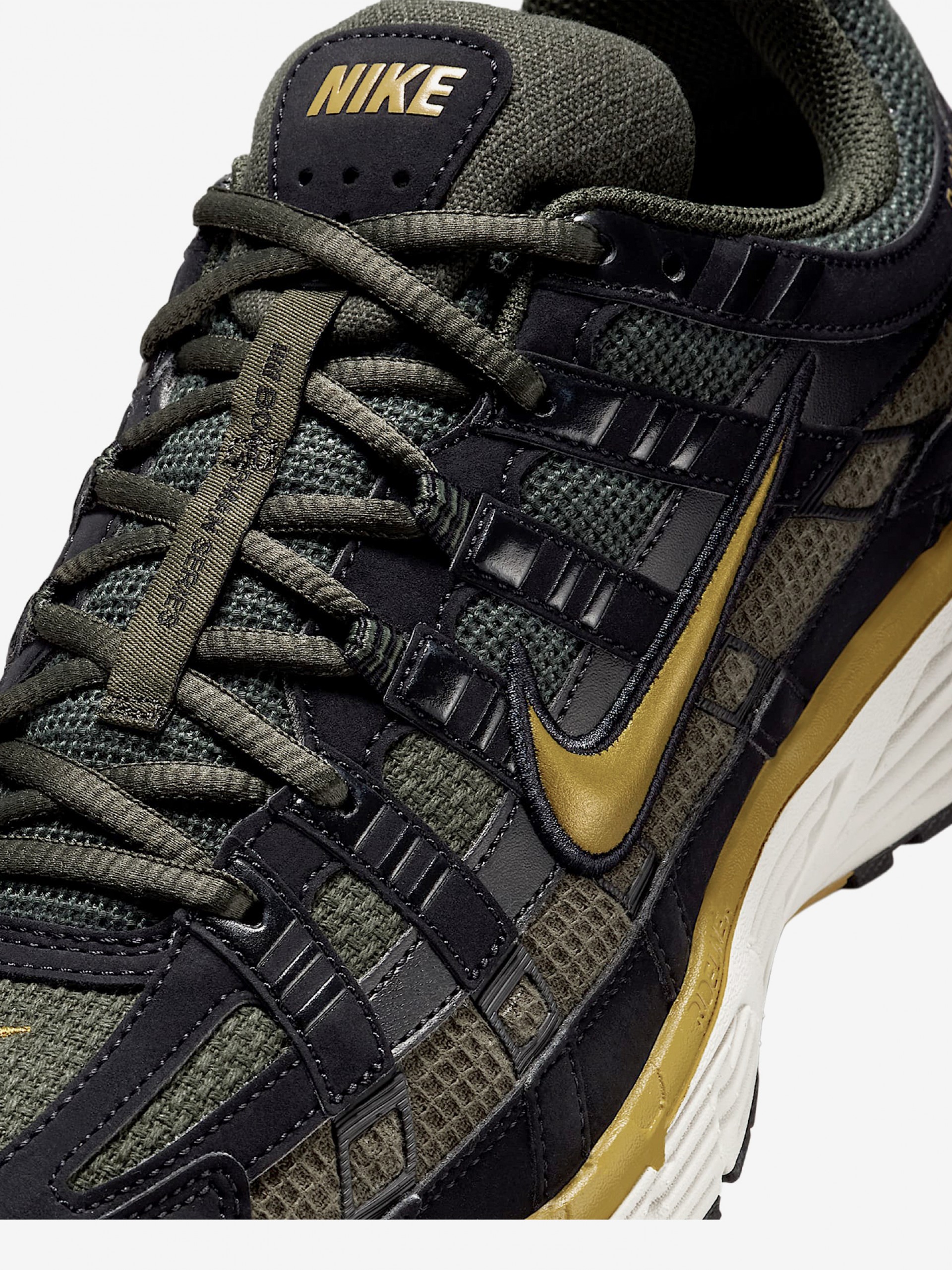 Zapatillas Nike P-6000 SE Verdes y Negras Para Hombre