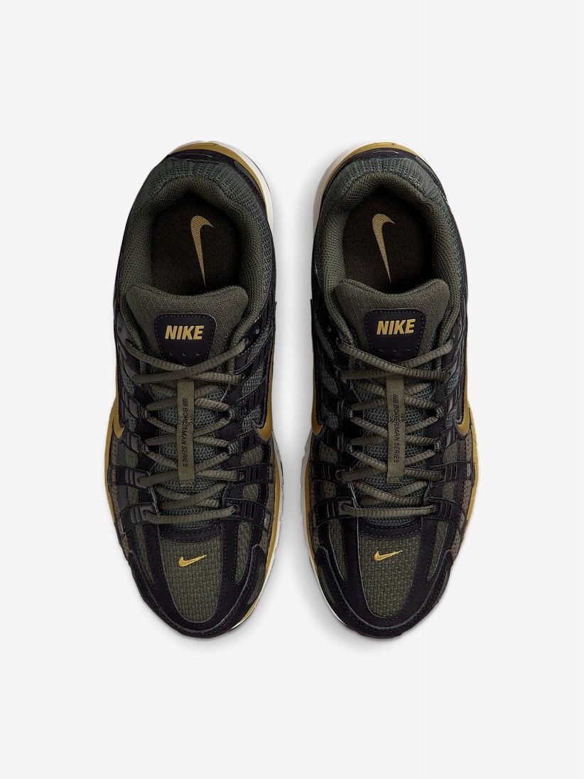 Nike P-6000 SE Green and Black Sneakers For Men