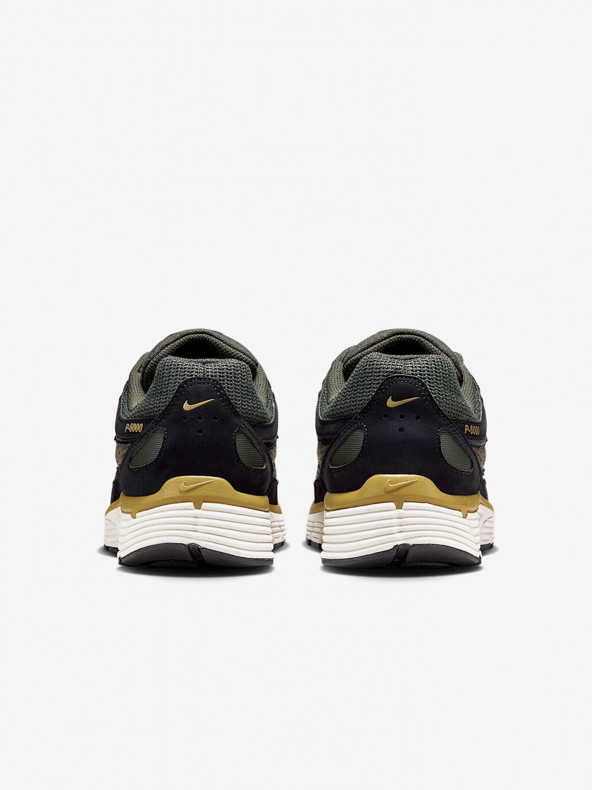 Zapatillas Nike P-6000 SE Verdes y Negras Para Hombre