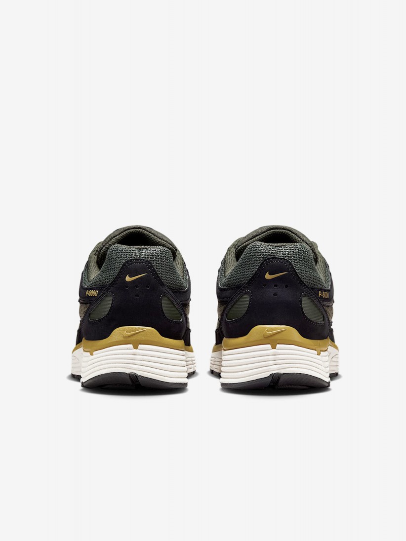 Nike P-6000 SE Green and Black Sneakers For Men