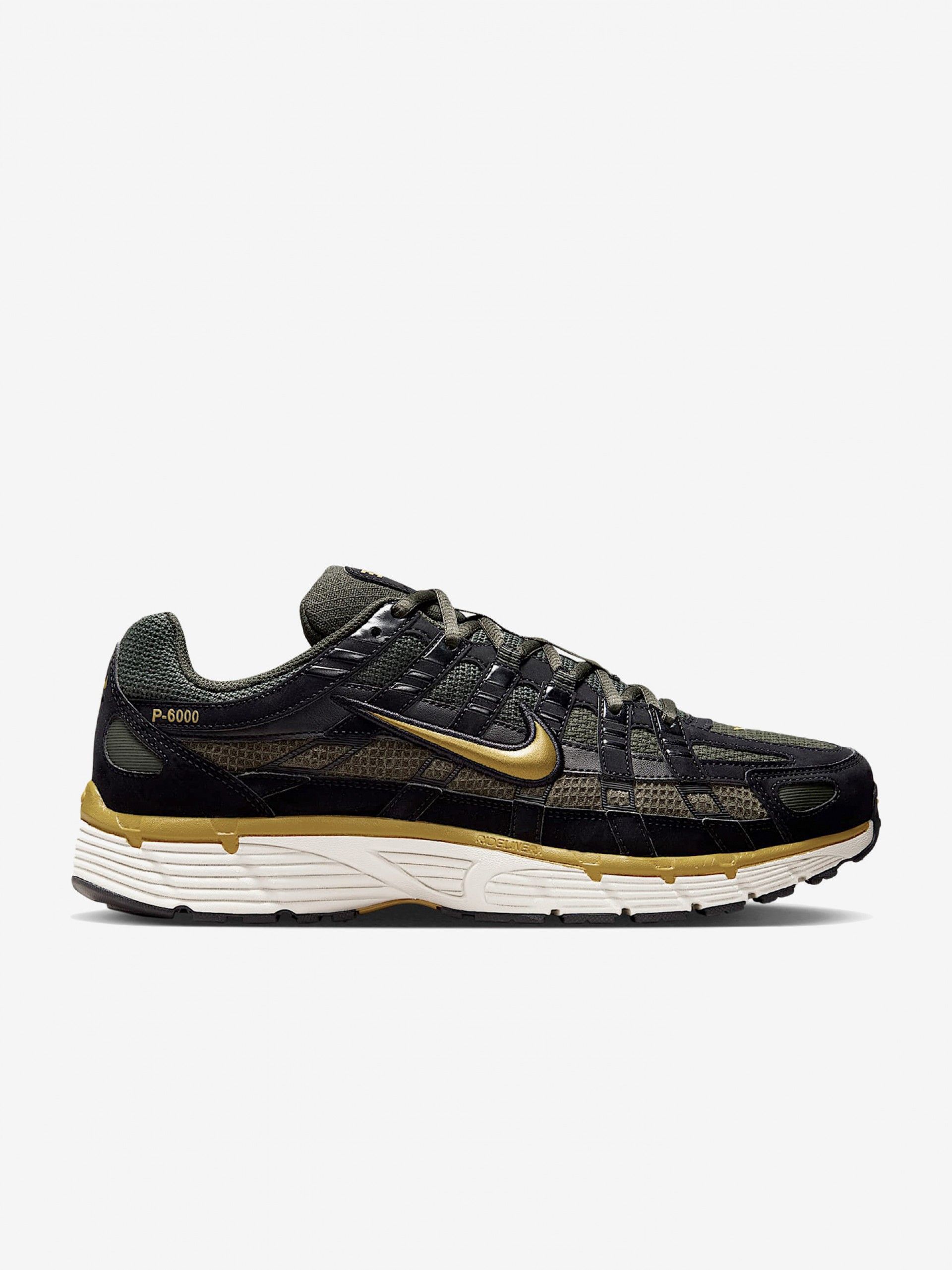 Zapatillas Nike P-6000 SE Verdes y Negras Para Hombre