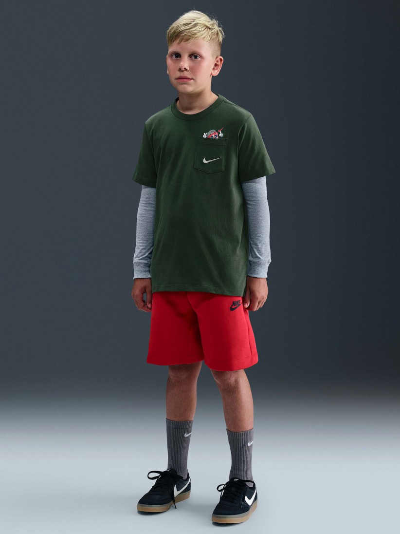 T-shirt Nike Sportswear Jnior Verde