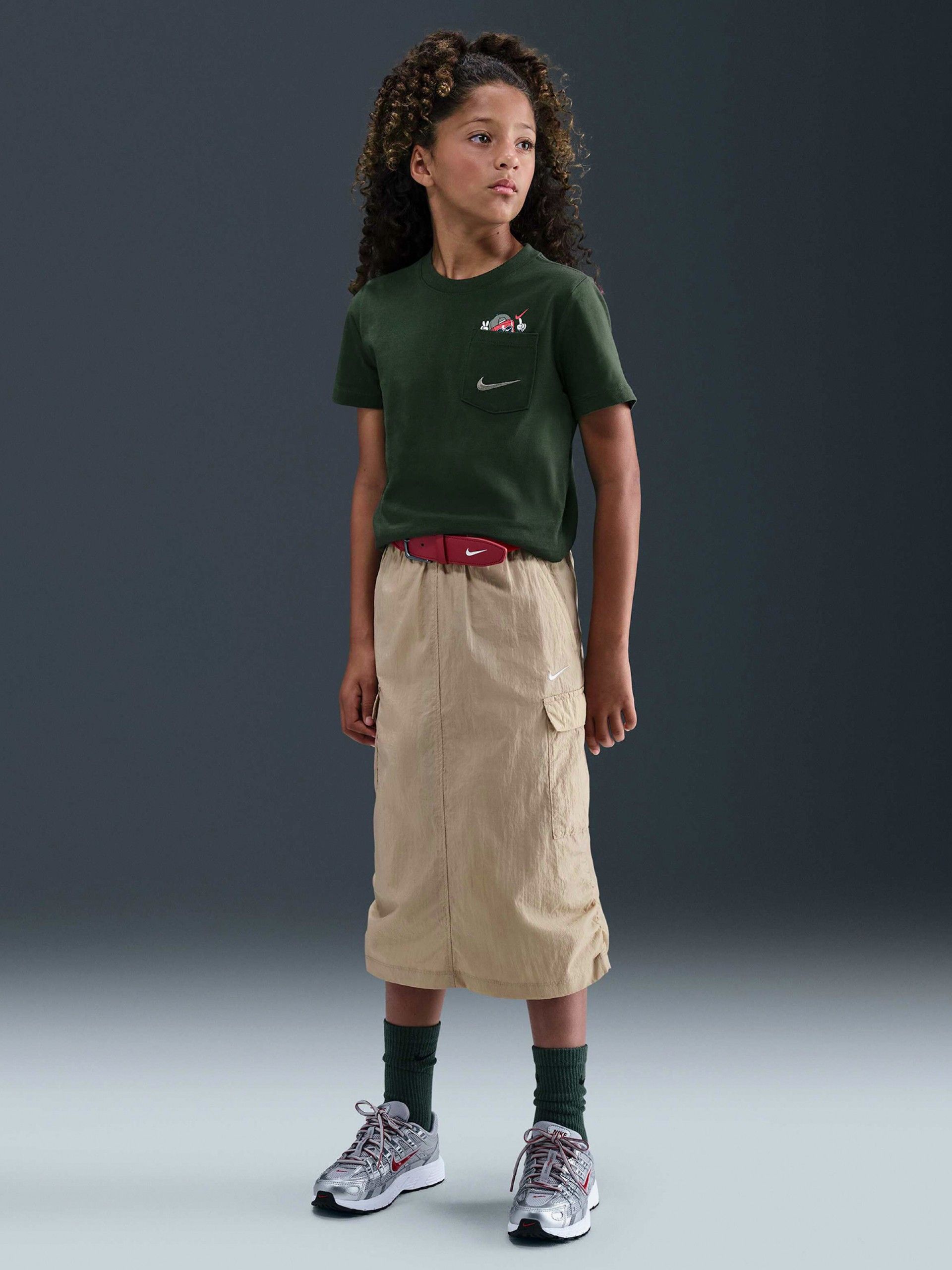 Camiseta Nike Sportswear Júnior Verde