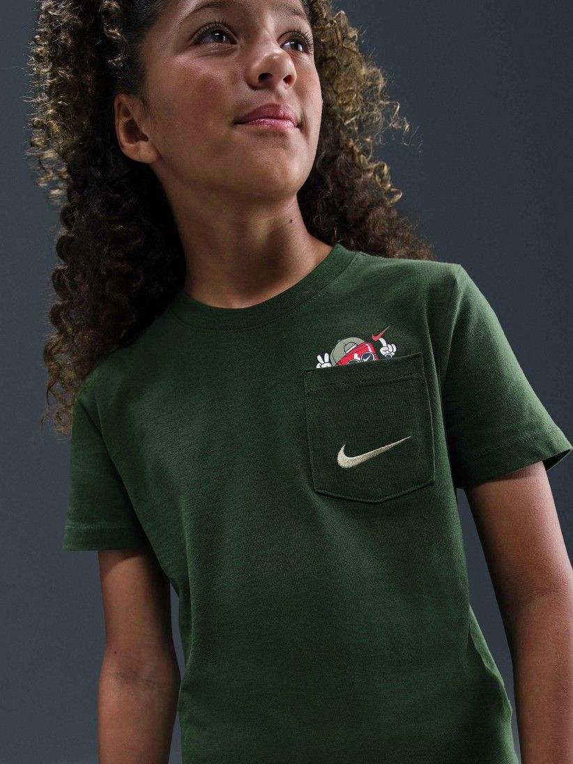 T-shirt Nike Sportswear Jnior Verde