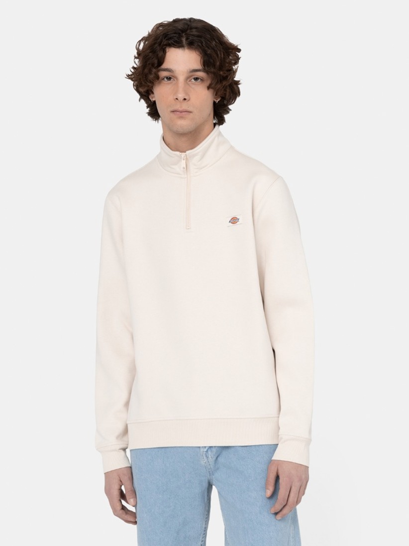 Dickies Oakport Beige Zip Sweater