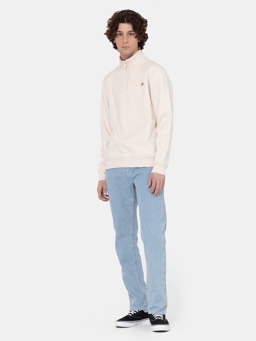 Dickies Oakport Beige Zip Sweater