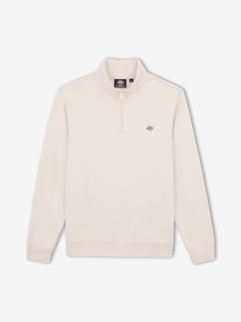 Dickies Oakport Beige Zip Sweater
