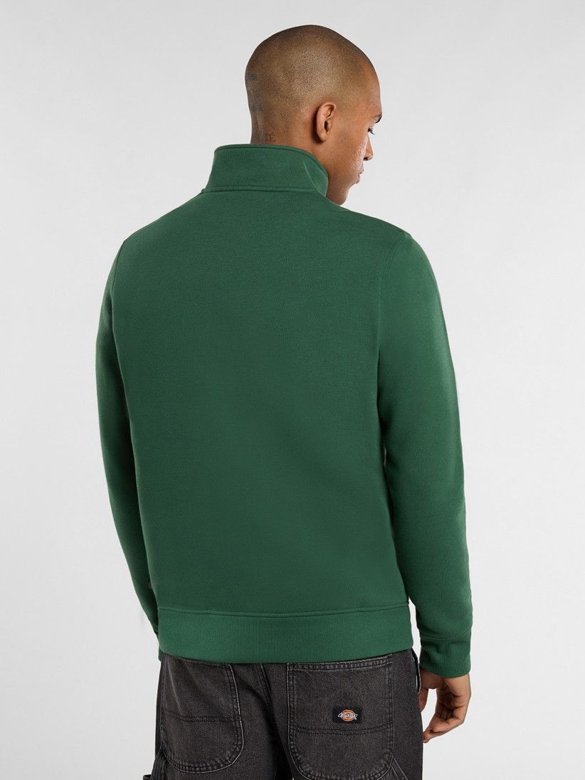 Dickies Oakport Green Zip Sweater