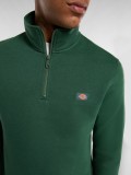 Dickies Oakport Green Zip Sweater