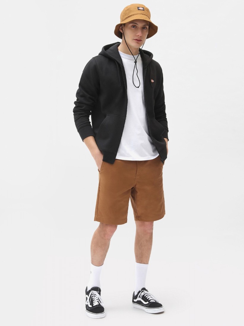 Chaqueta con Capucha Dickies Oakport Zip Negra