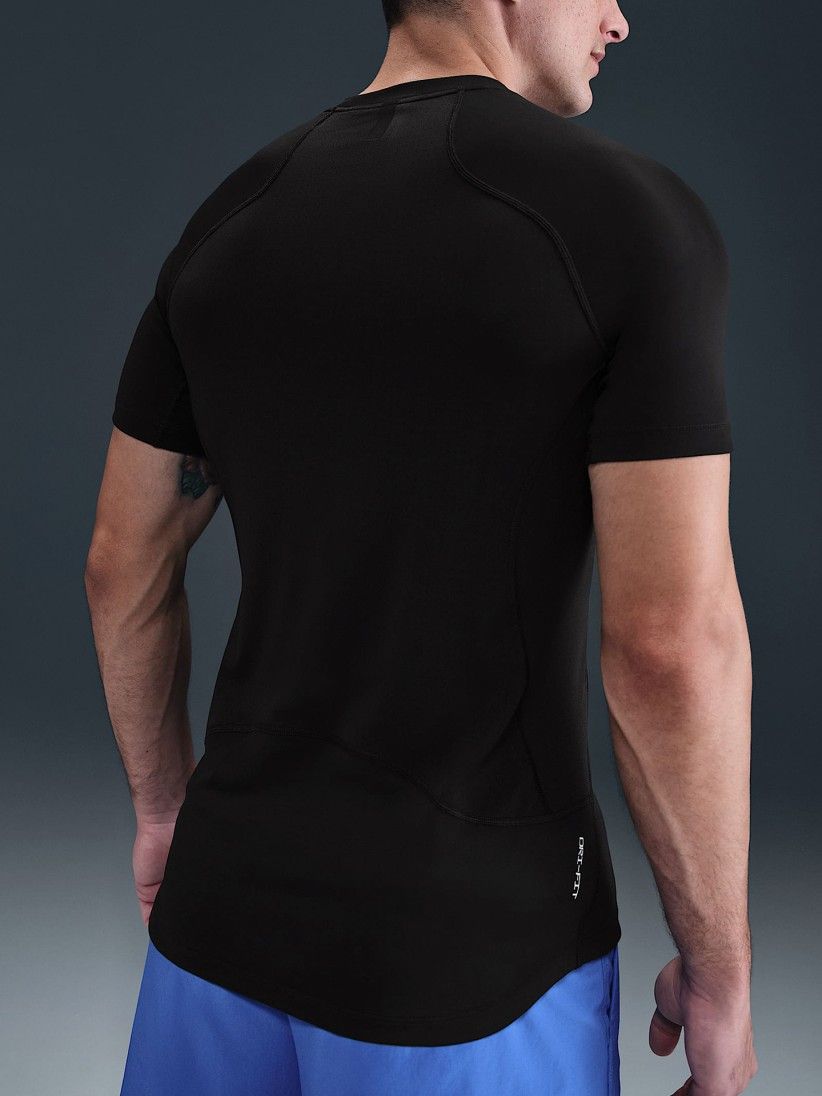 T-shirt de Treino Nike Pro Dri-FIT Preta Para Homem