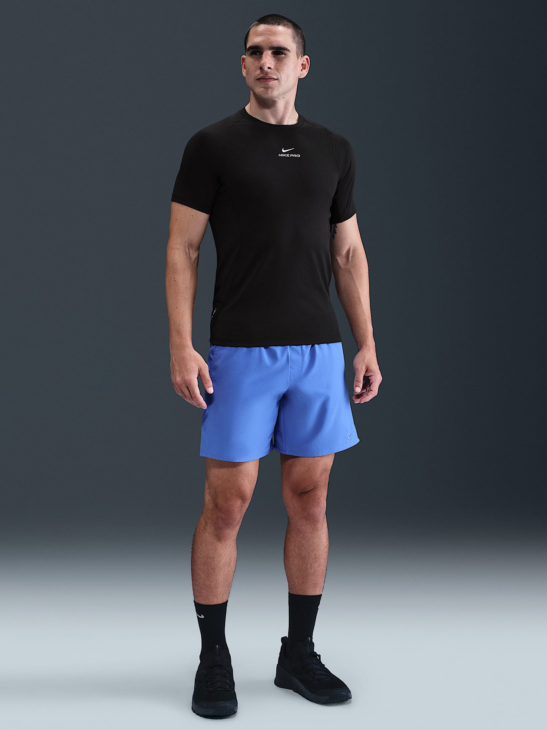 Camiseta de Entrenamiento Nike Pro Dri-FIT Negra Para Hombre