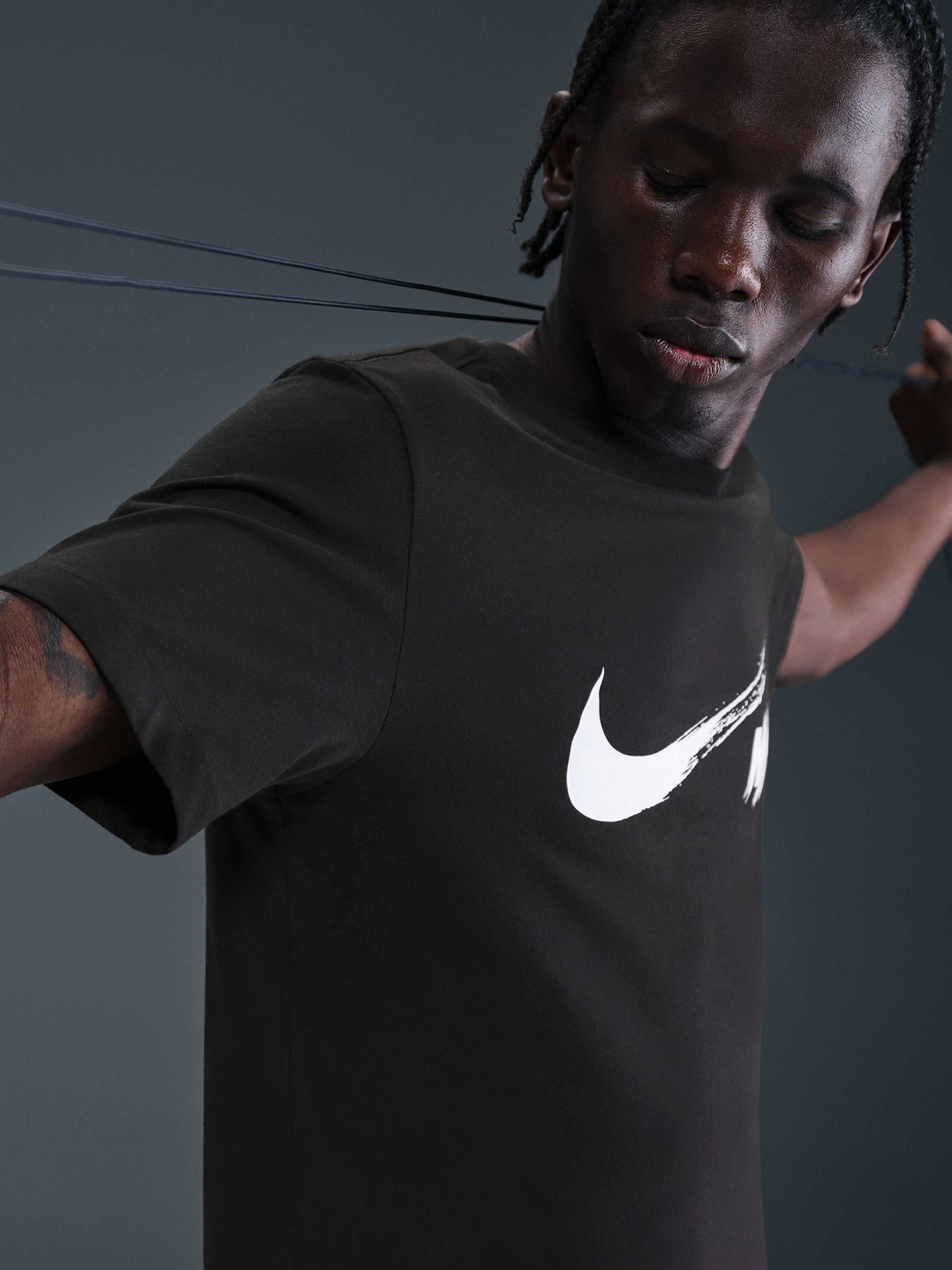 Nike Dri-FIT Black Training T-shirt For Men