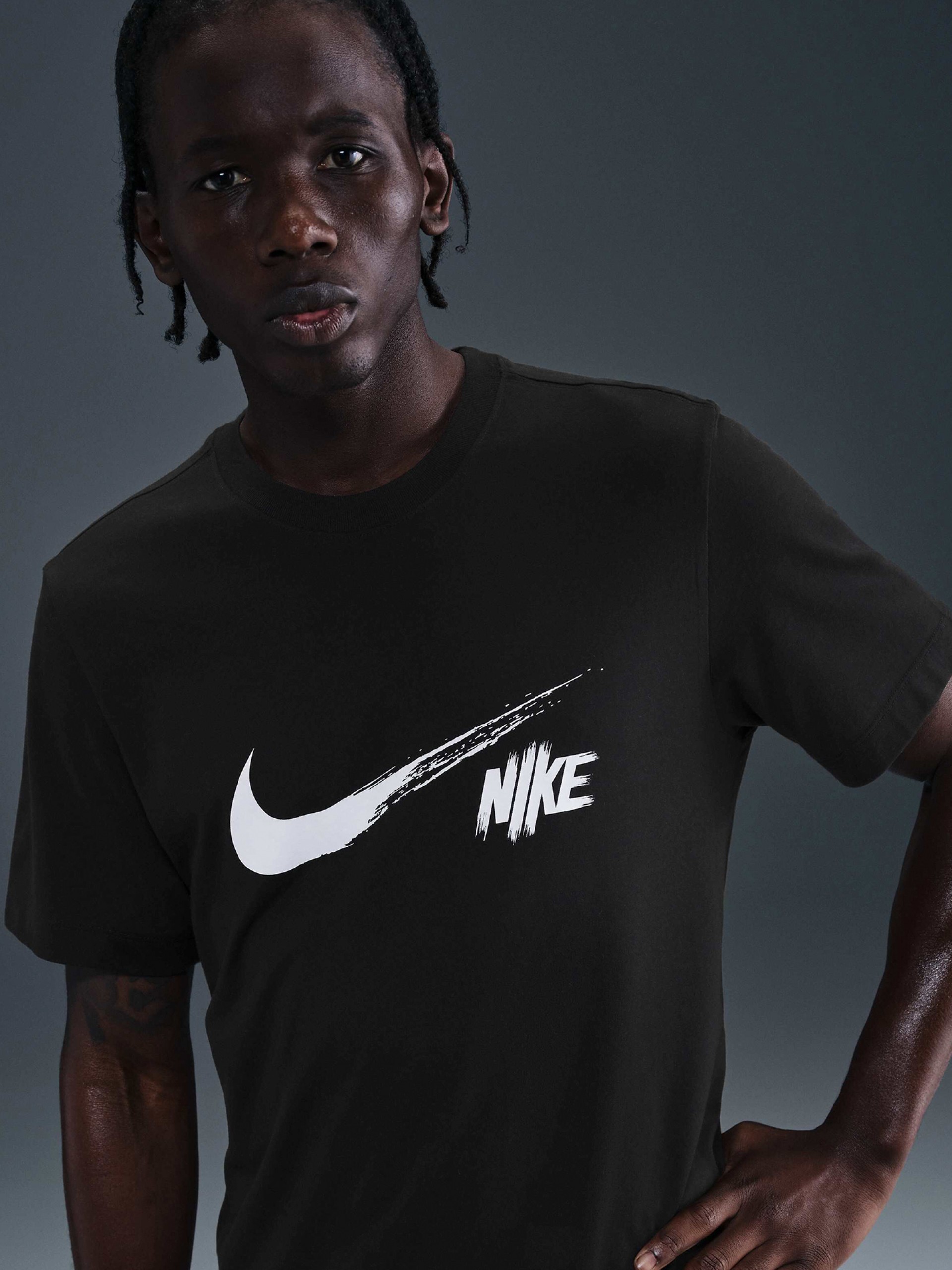 Camiseta de Entrenamiento Nike Dri-FIT Negra Para Hombre