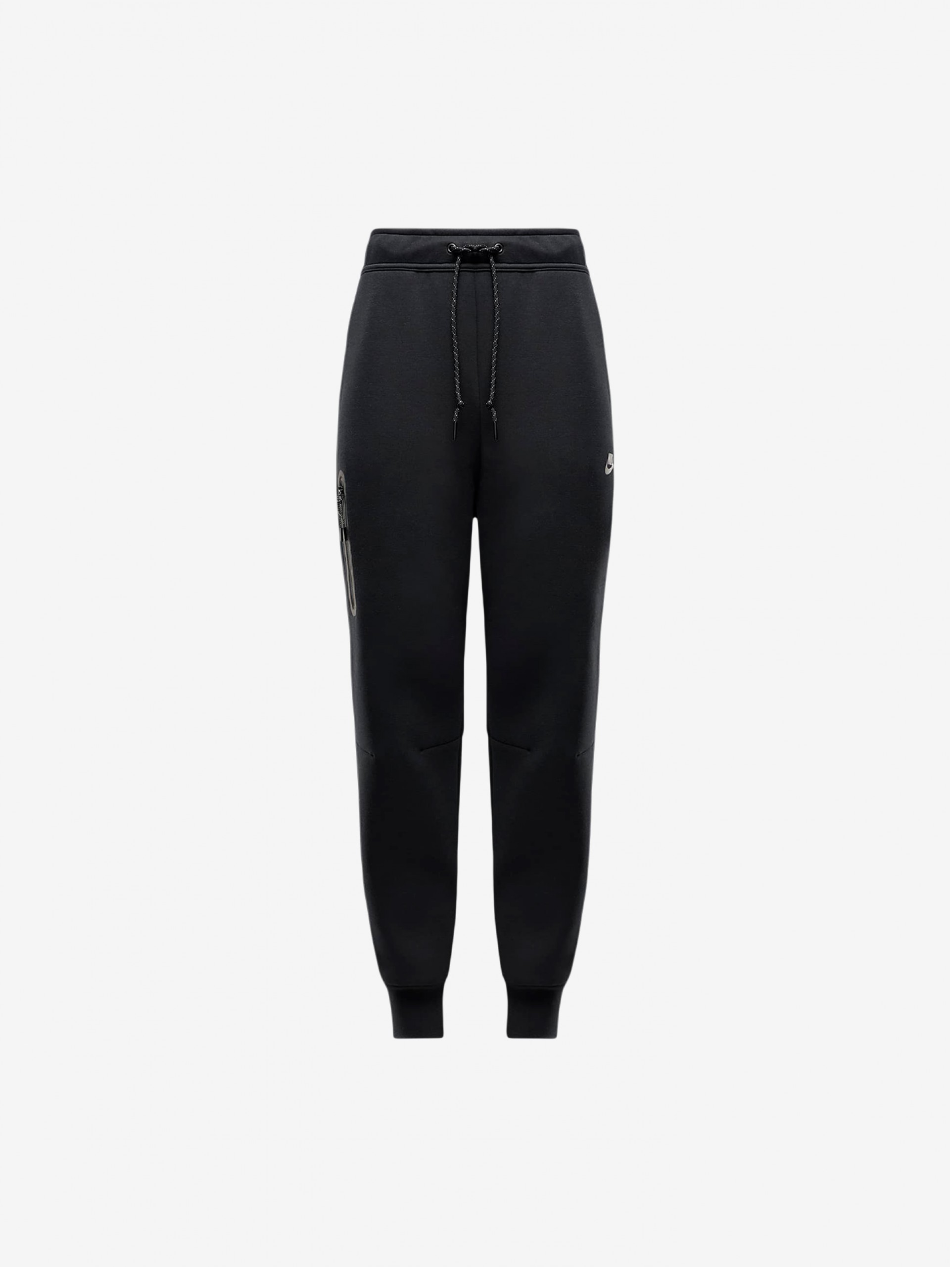 Nike Sportswear Tech Fleece Mid-Rise Black Trousers For Women