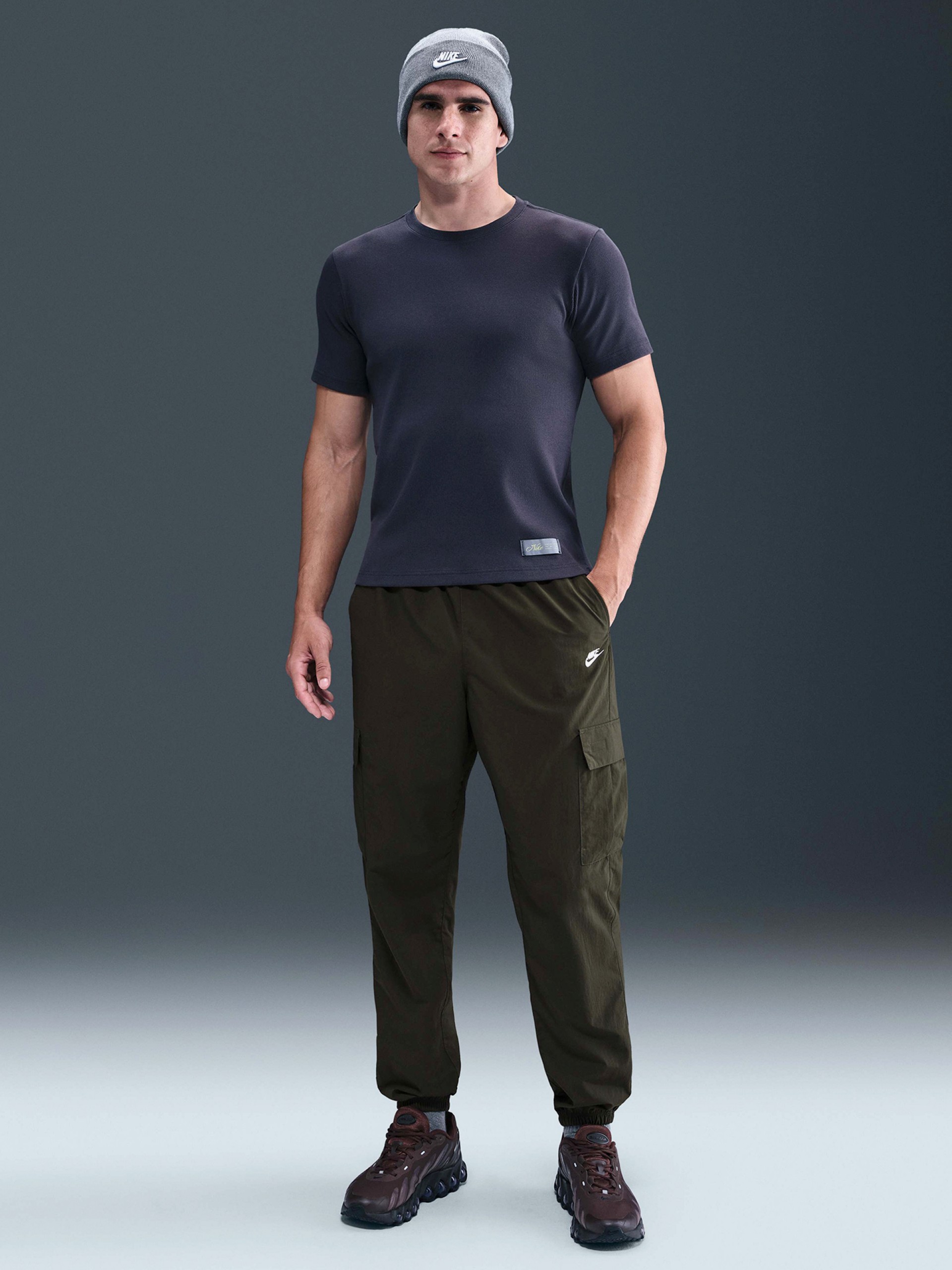 Nike Club Cargo Green Trousers For Men