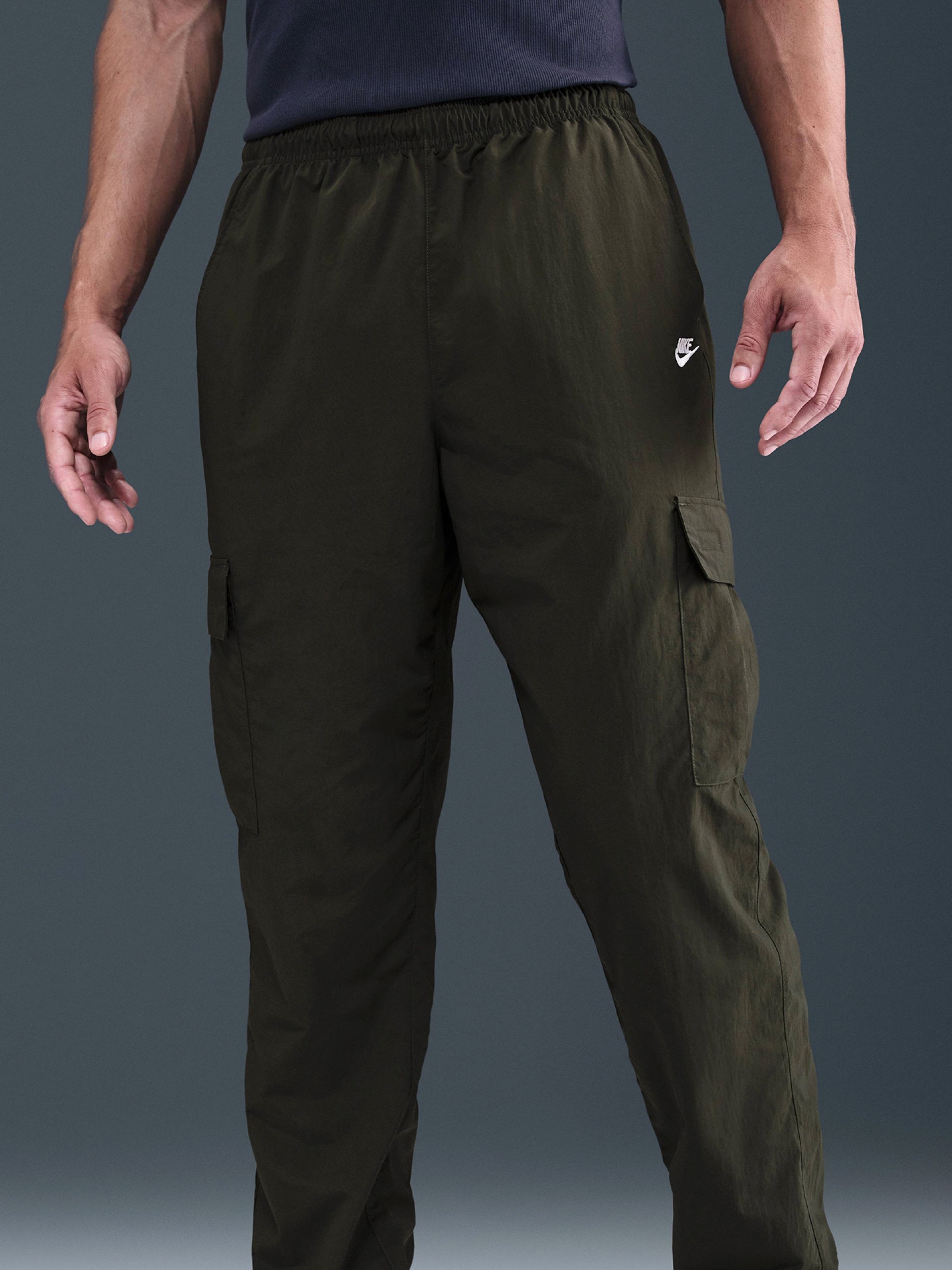 Nike Club Cargo Green Trousers For Men