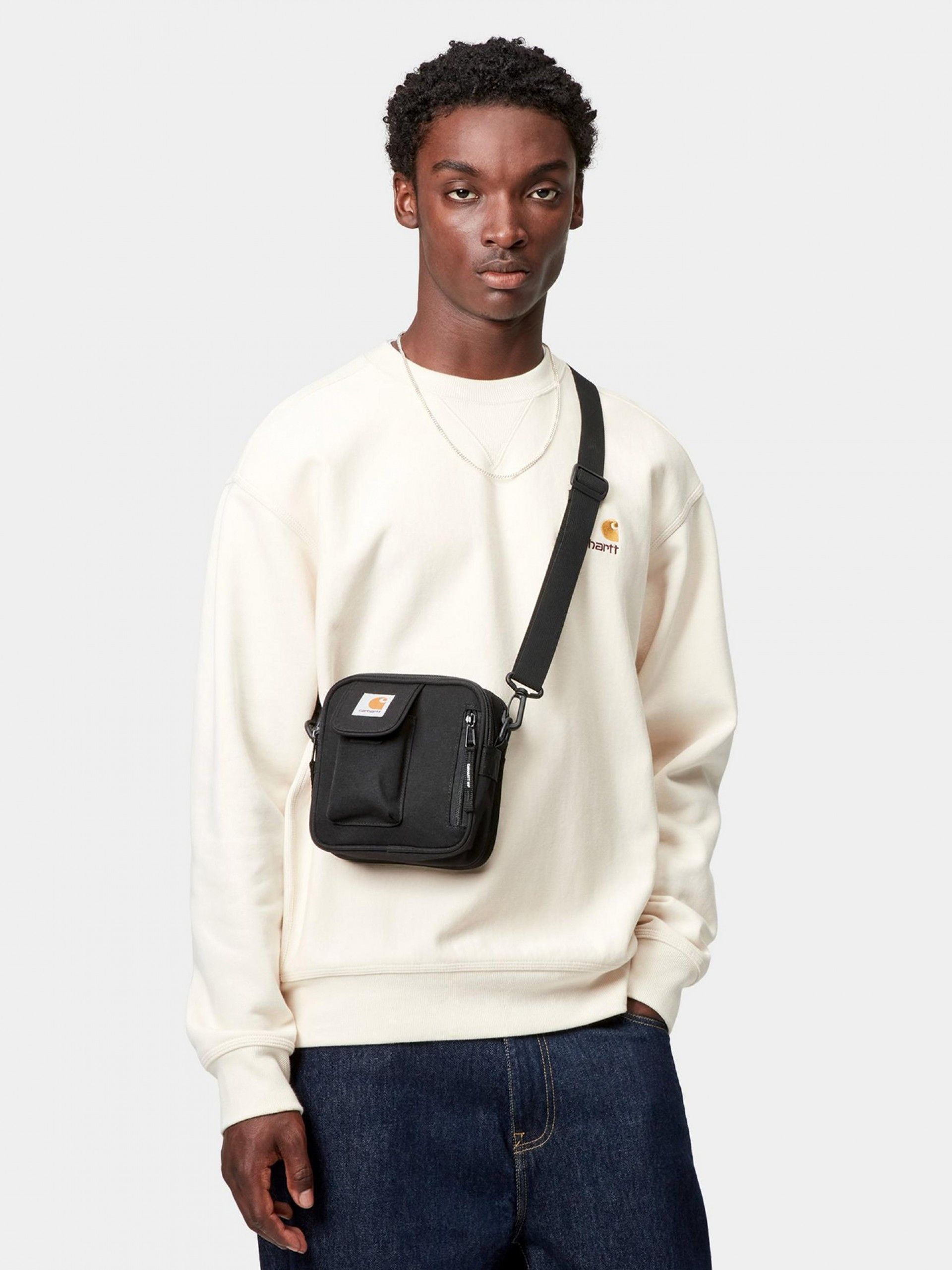 Carhartt WIP Essentials Black Crossbody Bag