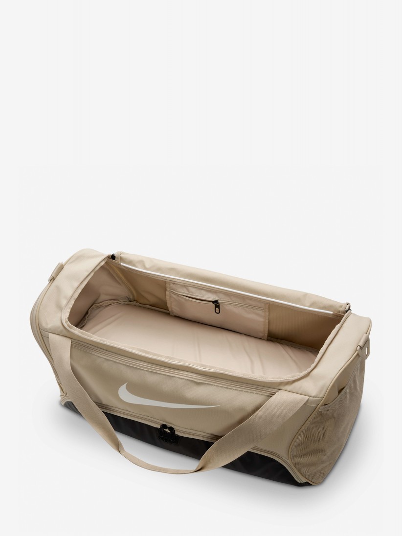Saco Nike Brasilia 9.5 60L Bege
