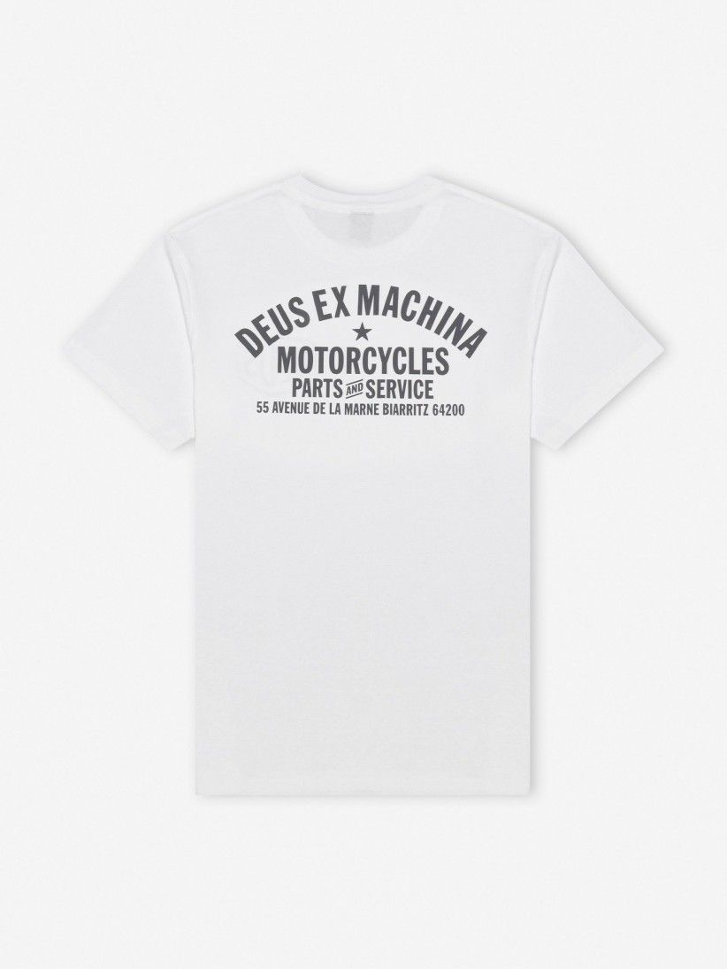 Deus Ex Machina Biarritz Address White T-shirt