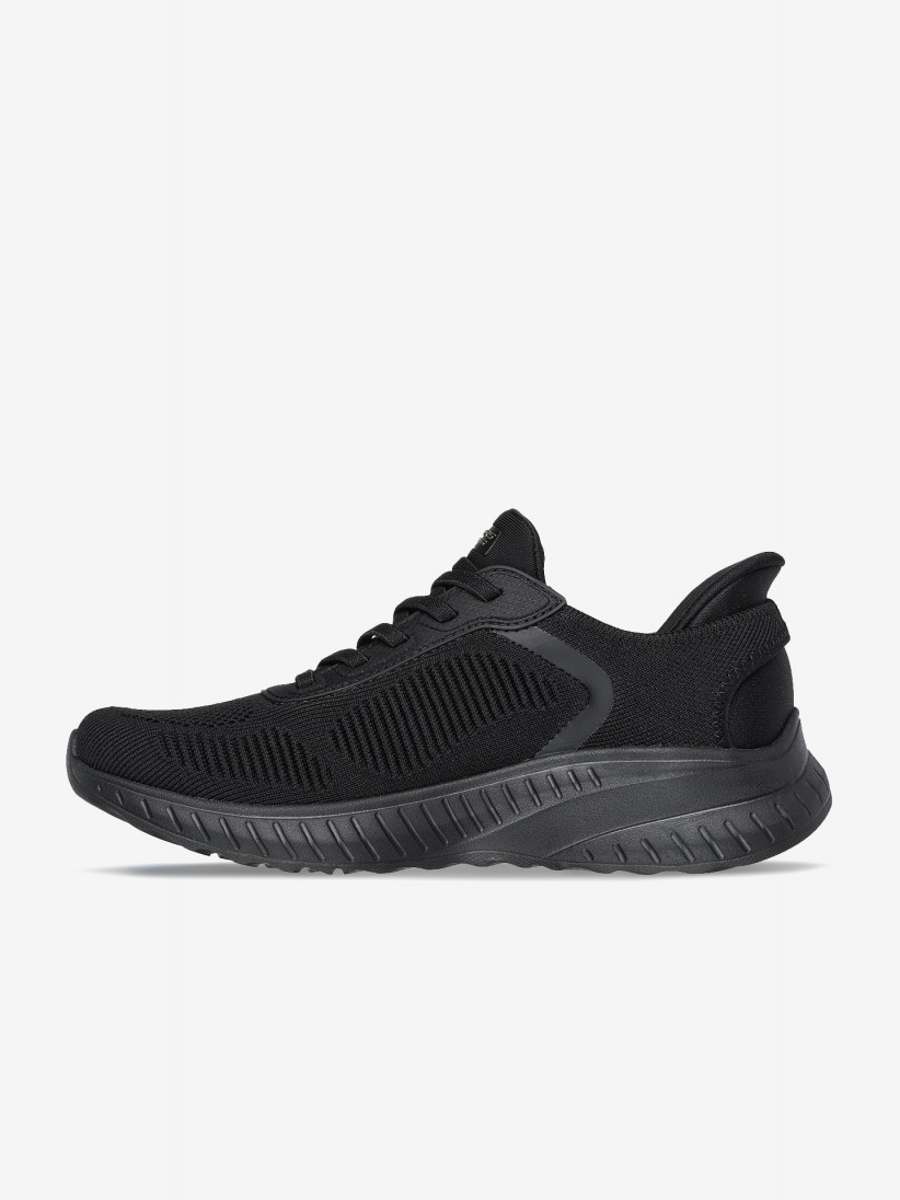 Sapatilhas Skechers Slip-ins Bobs Sport Squad Chaos Pretas